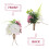6 Unidades Flores De Rosa De Seda Artificial Com Alfinete 7