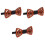 3Pcs Gravata Masculina Natural Para 3
