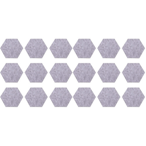 24 Peças Quadro De Recados Hexagonal Autoadesivo Para Parede 2