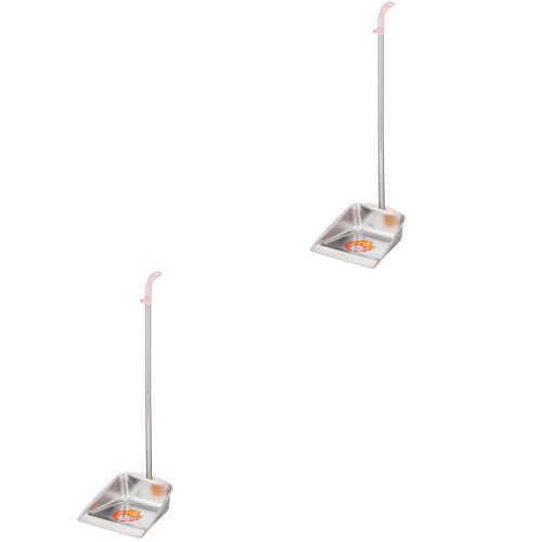 2Pcs De Lixo Aço Inoxidável Para Escritório E 2
