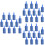 36 Peças Airstone Para De Redondo 6