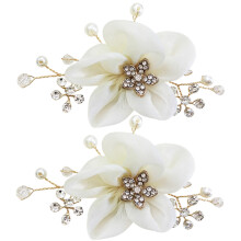 3 Pares De Fivela Floral Para De Com
