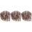 3Pcs Miniatura De De Para Casa De Bonecas 4