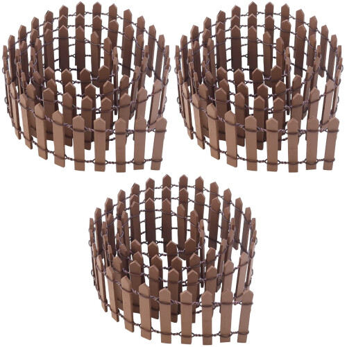 3Pcs Miniatura De De Para Casa De Bonecas 2