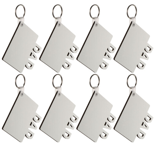 8Pcs Chaveiro Sublimação Para Mãe Artesanato 1