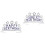 2 Unidades Faixa De Coroa Tiara Com E Para 4