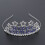 2 Unidades Faixa De Coroa Tiara Com E Para 10