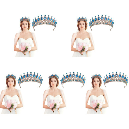 5 Unidades Faixa De Para Noiva Tiara De Adereço 1