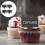 4 Conjuntos De Marcadores De Ardósia E Para Cupcake 11