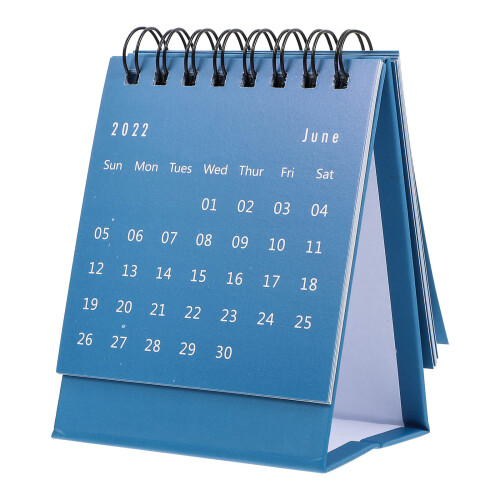 3 Unidades Mini Calendário Escolar E Doméstico Para Escritório