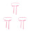 3 Unidades Simples De Noiva Para Rosa 10