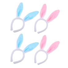 4St Creatieve Rabbit Ear Headband Comfortabel Voor Kinderen