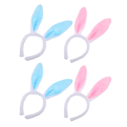 4St Creatieve Rabbit Ear Headband Comfortabel Voor Kinderen