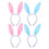 4St Creatieve Rabbit Ear Headband Comfortabel Voor Kinderen 3