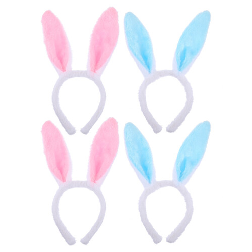 4St Creatieve Rabbit Ear Headband Comfortabel Voor Kinderen 2