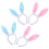 4St Creatieve Rabbit Ear Headband Comfortabel Voor Kinderen 5