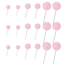 120 Pcs Mini Bolas De Espuma Para Cupcake Topper Decoração De Bolo
