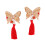 2Pares Clipe De Chinês Multicolorido Com Tassel Para Diário 9