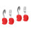 2 Talheres Infantil Desenhos Silicone 4