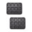 2Pcs Antiaderente Para Brownie E Cupcake, Vários Compartimentos 7