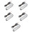 5Pcs Led Subaquático Aço Inoxidável Para 8