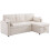 3-in-1 Convertible Sofa Bed with Internal Storage Chaise 3