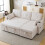 3-in-1 Convertible Sofa Bed with Internal Storage Chaise 20