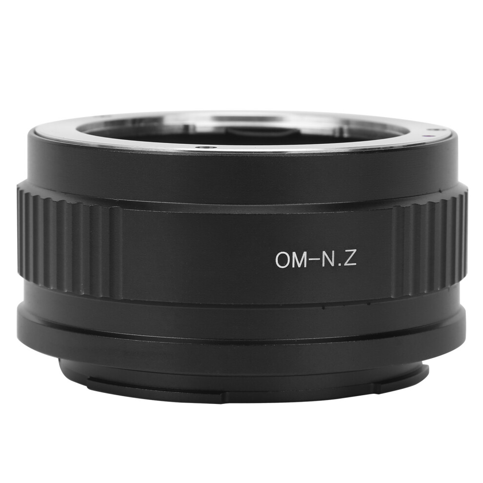 Omn.z Lens Adapter Ring For Olympus Om To Nikon Z Mount, Alloy, Black 7631359795106