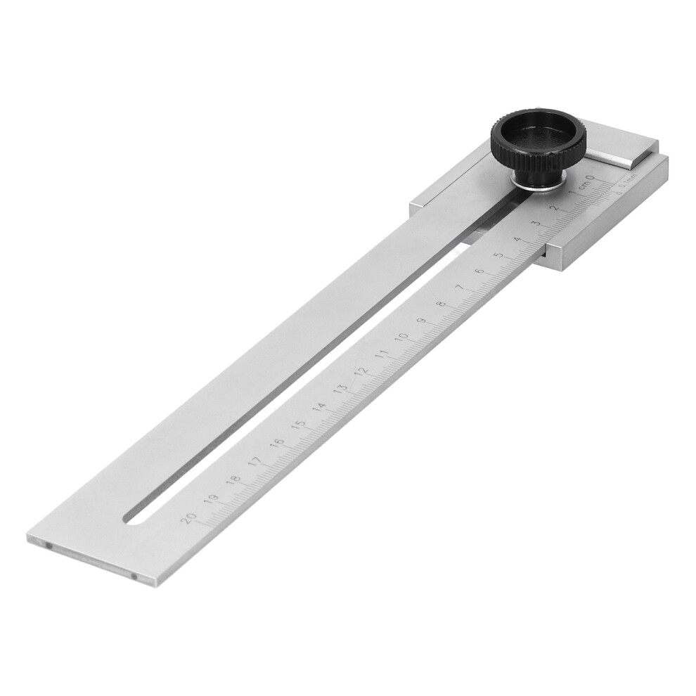 Carpentry Scribing Ruler 200Mm - Durable Wooden Marking Tool For Precise Cuts 7891359795234