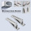 2x Stainless Steel Microwave Wall Mount Brackets, Foldable, 77lbs Capacity 7