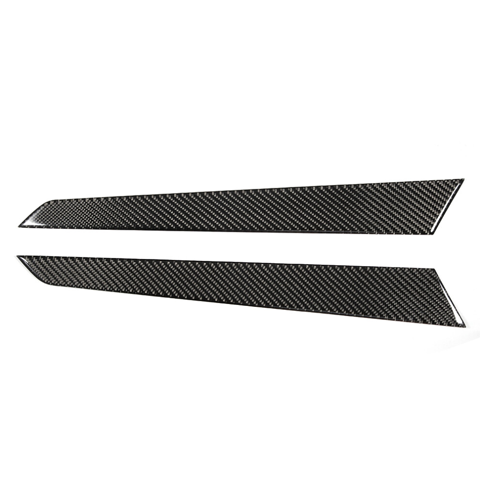 4Pcs Carbon Fiber Interior Door Panel Cover Trim Fit For Mercedes W204 2007-2013 4211359794694