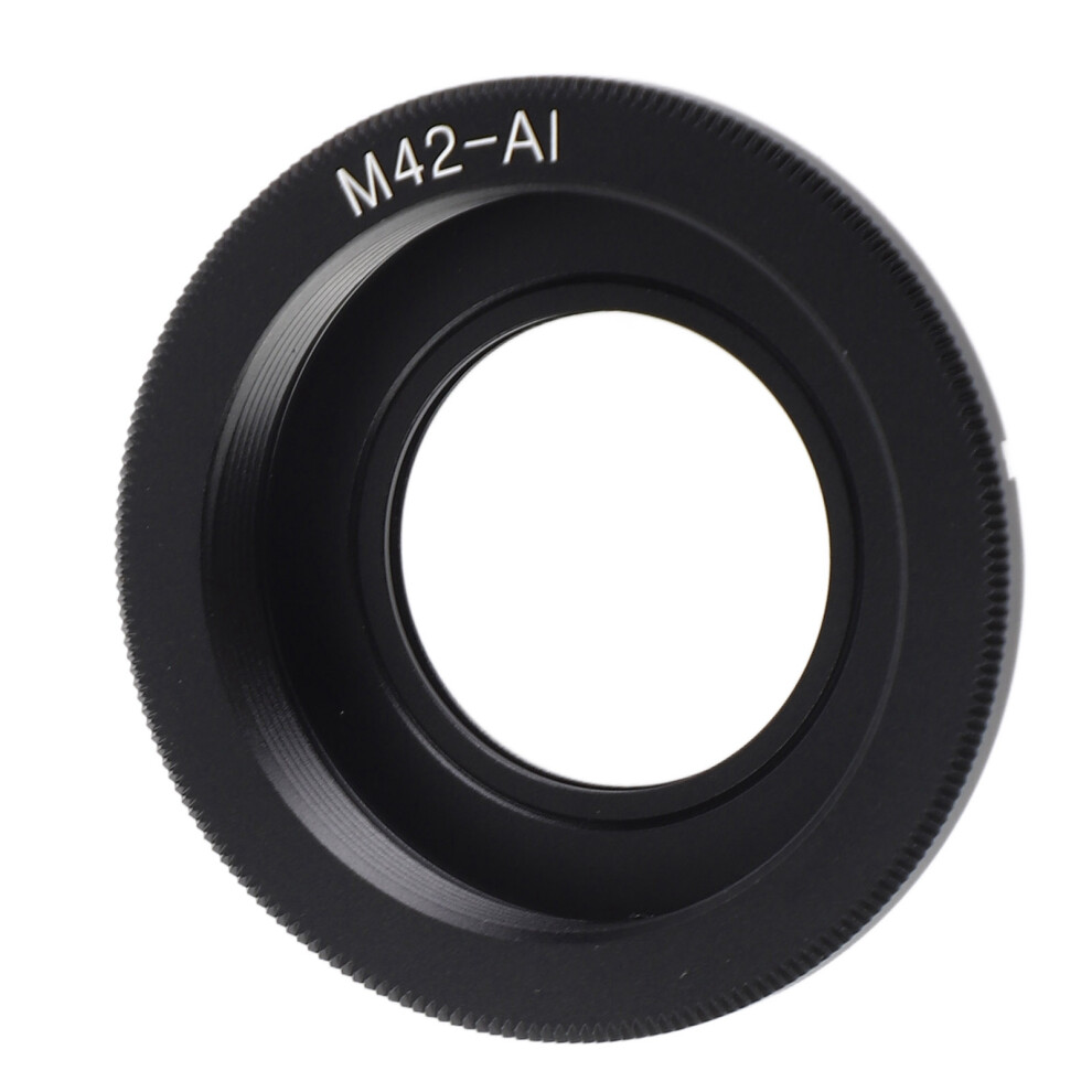 M42âAi Lens Adapter Alloy Optical Glass For M42 Screw To Ai Mount Camera 8431359795439