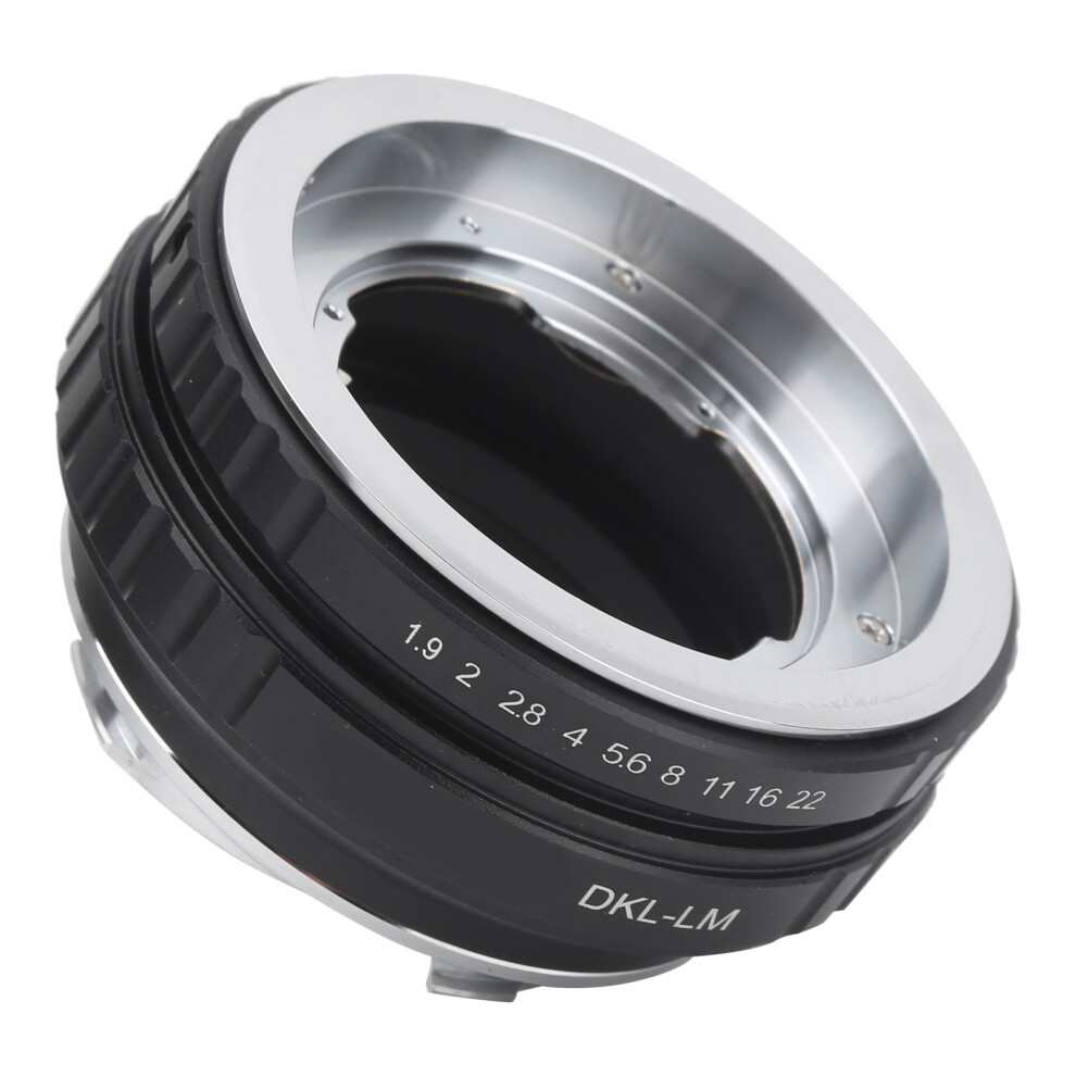 High-Quality Alloy Dkllm Adapter: Dkl Lens To Leica Lm Conversion 8431359795453
