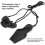 Archery Bow Stringer Tool for Recurve/Straightbows, 138cm, Black 4