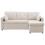 3-in-1 Convertible Sofa Bed with Internal Storage Chaise 4