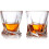 Κρυστάλλινα ποτήρια ουίσκι με σχέδιο Twist Glass, εξαιρετικά διαφανή γυάλινα σκεύη 2