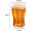 Κομψά ευγενή Oktoberfest Barware, φορητά άθραυστα ακρυλικά ποτήρια, ανθεκτικό 4