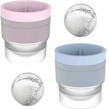 Molde reutilizável para bolas de gelo, gelo de derretimento lento perfeito para copos de uísque, coquetéis sofisticados e muito mais, com material