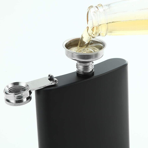 Φορητό Φιαλίδιο HipFlask για Άνδρες & Γυναίκες, Σχεδιασμός με Αδιαβροχότητα, Σετ 2