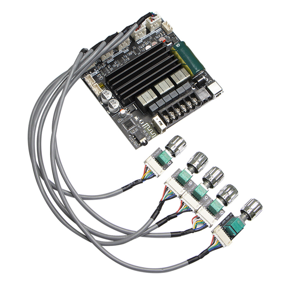 Zk-St21 2.1 Channel Sound Amplifier Board 100W/200W Bluetooth Digital Power Amp 4901359797961
