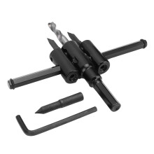 Premium verstellbares Lochsaäge-Set aus Legierungsstahl für Holz und Kunststoff, 30-120 mm Durchmesser
