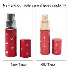 10 ml Aluminum Nachfüllbarer Parfümflasche Tragbarer Zerstäuber in 7 Farben