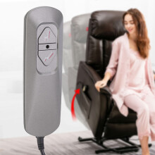Moderner elektrischer Relaxsessel mit Hebefunktion, 2-Tasten-Handschalter, 5V