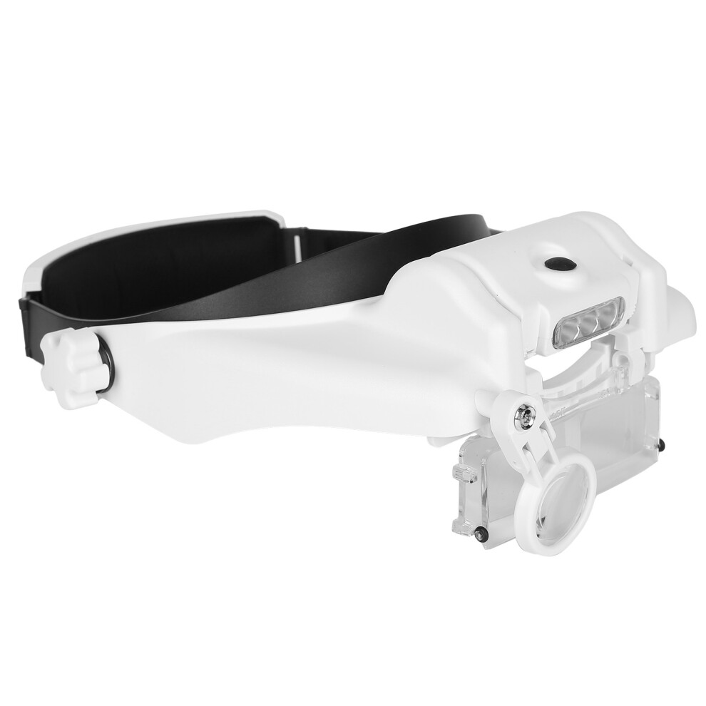 Tattoo Beauty LED Head Mount Magnifier with Adjustable Headband-image-OPC-PMVNJP6-NEW