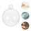 10Pz Sfere Decorativa Acquario Trasparenti PVC Per Ornamento Subacqueo 10