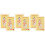 6 Metall Karte Messing Ornament Chinesisch 6