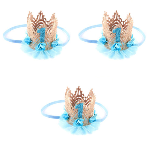 3Stück Babys Erster Kopfschmuck 2
