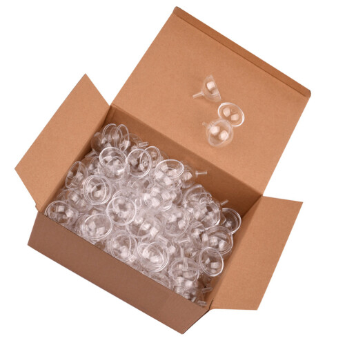 200 Luftmais Schokoladenverpackungshüllen Transparent 2