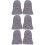 3Paare Universal Babywagenhandschuhe Warm Winddicht Grau 9