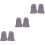 3Paare Universal Babywagenhandschuhe Warm Winddicht Grau 6